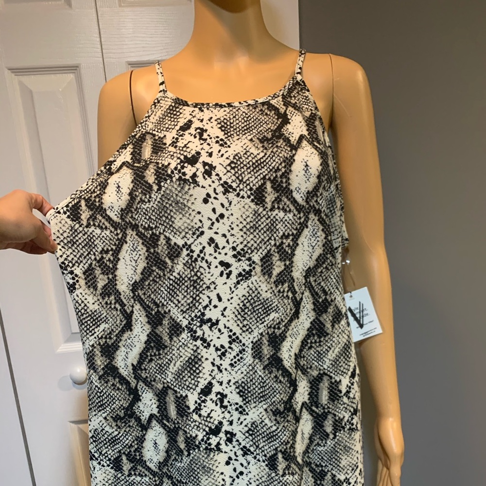 Vibe Snake-Skin Patterned Dress - Picture 3 of 7